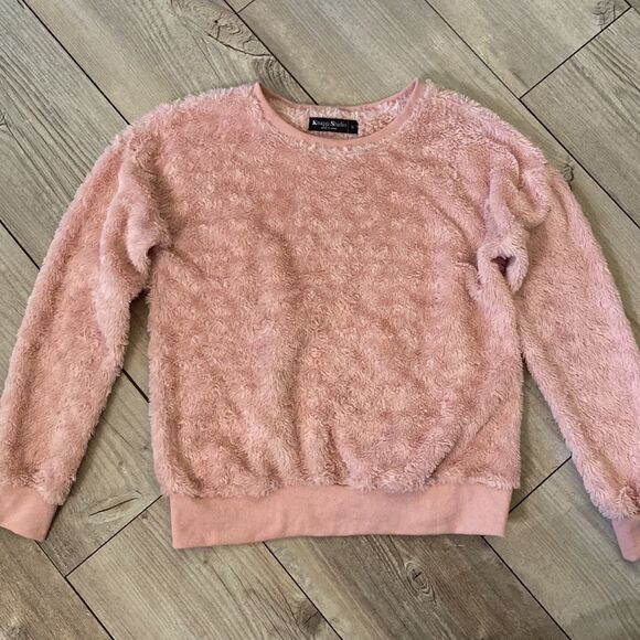 knapp studios Sweaters - Small Pink Knapp Studios Fuzzy Sweatshirt Womens